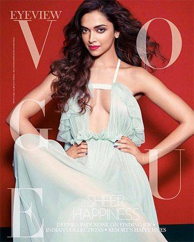 Deepika Padukone on Vogue Photoshoot