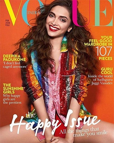 Deepika Padukone on Vogue
