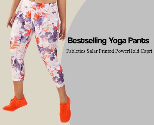 Fabletics Salar Printed PowerHold Capri