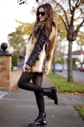 Faux fur jackets