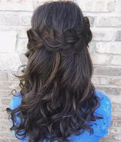 25 Easy Half Up Half Down Hairstyles Collection