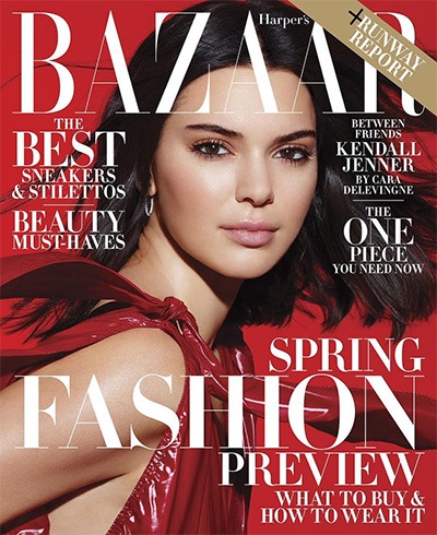 Kendall Jenner for Harper's Bazaar, US