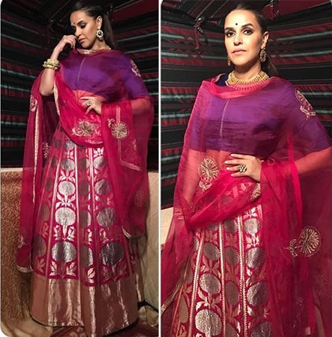 Neha Dhupia in Raw mango