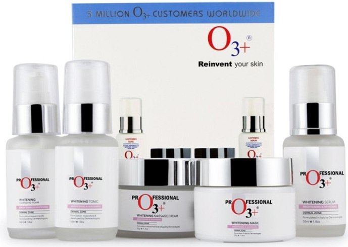 O3+ Whitening Facial Kit