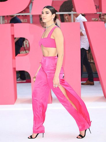 Pink Two-Piece Ensemble From Blumarine