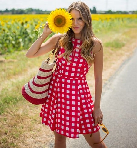 Pretty Red In Gingham