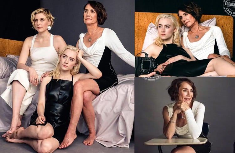 Saoirse Ronan, Greta Gerwig and Laurie Metcalf Photoshoots