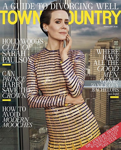 Sarah Paulson for Town & Country