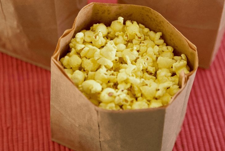 Serve Snacks With A Paper Bag