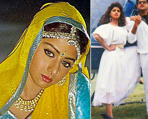 Sridevi Fashion Outfits