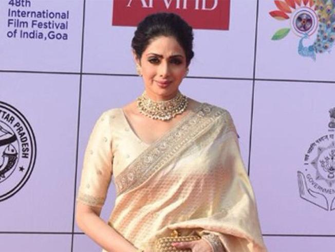 Sridevi at IFFI