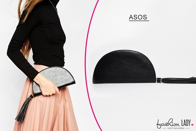 ASOS Half Circle Clutch Bag