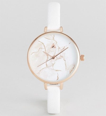 ASOS Skinny Marble Watch