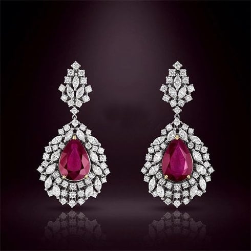 Ruby Earrings