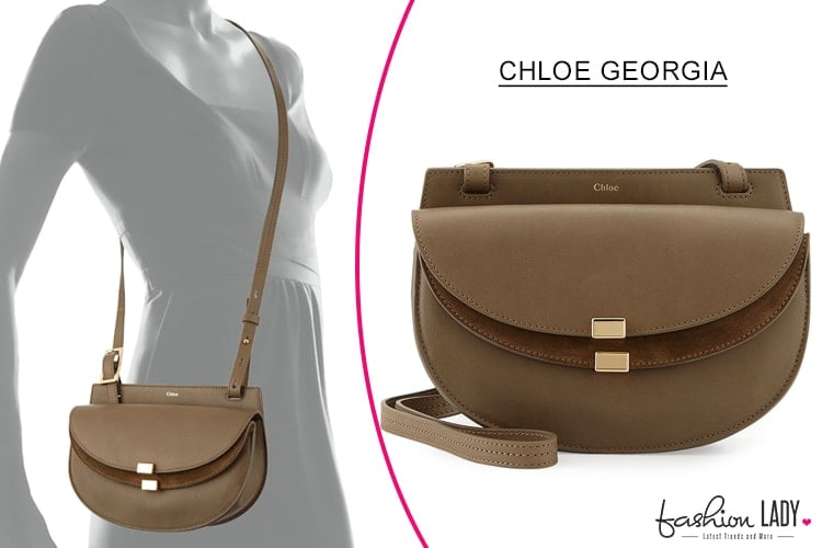 Chloe Georgia Mini Leather Crossbody Bag