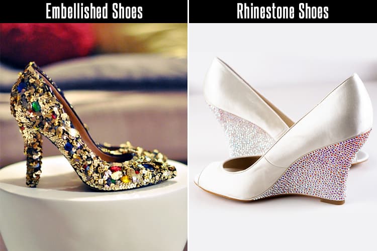 DIY Embellished Shoes