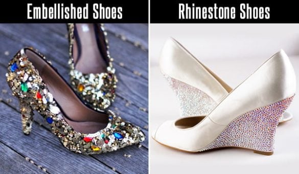 DIY Embellished Shoes