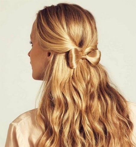 Half-up Hair Bow