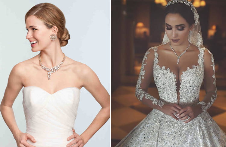Low Cut Dresses and Princess Length Necklaces