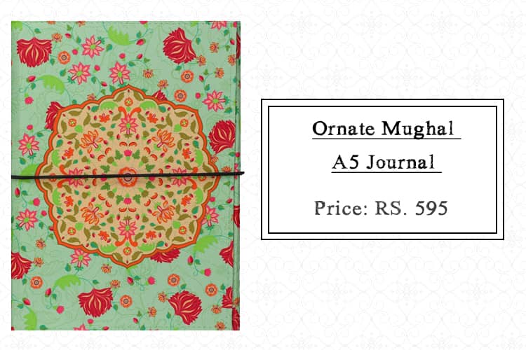 Ornate Mughal A5 Journal