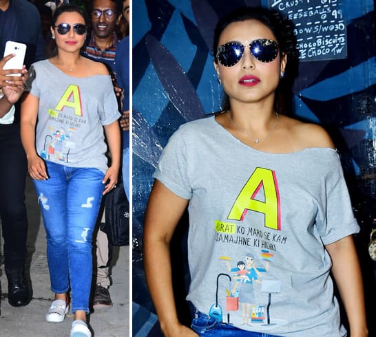 Rani Mukherjee Latest Styles