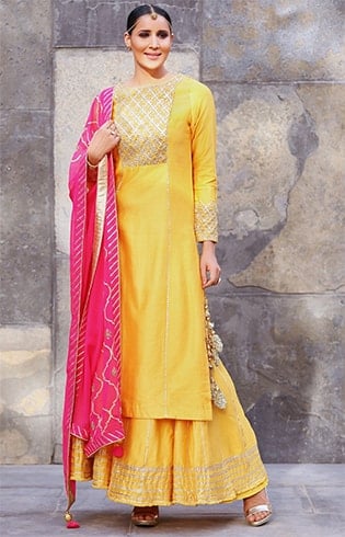 Salwar Suits for Haldi Ceremony