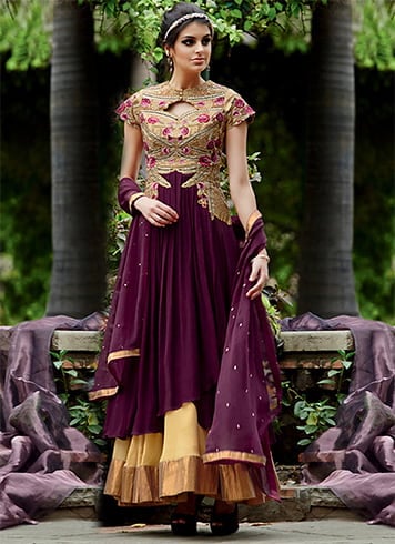 Salwar Suits for Reception Ceremony