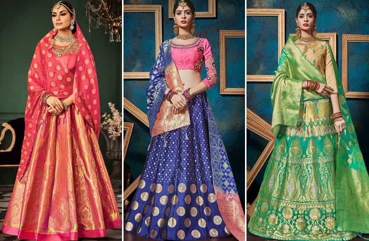 new ghagra choli designs 2018