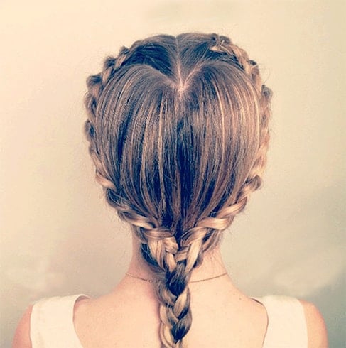 Twisted Heart Braids