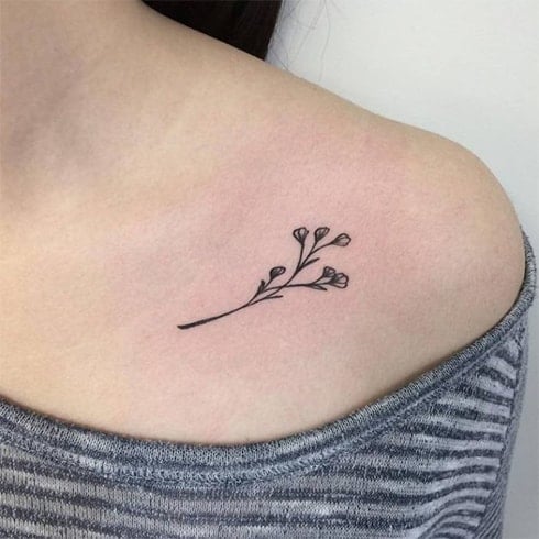 Collarbone Tattoos Now A High Fashion Trend To Grab All The Attention