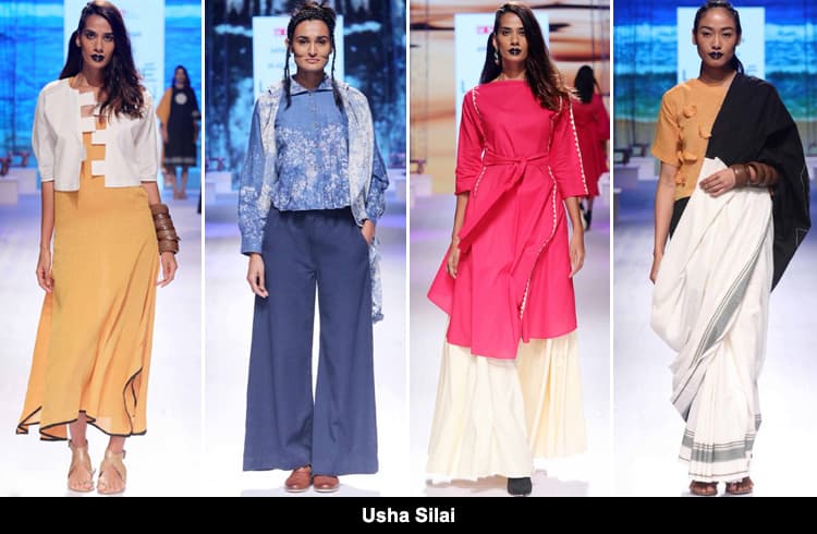 Usha Silai at Lakme Fashion Week 2018