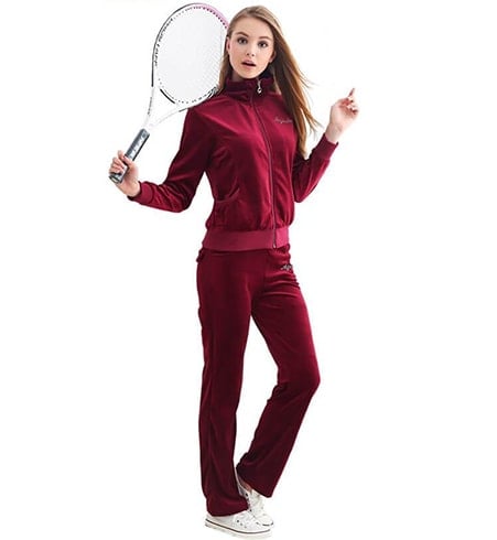 Velvet Tracksuit Womens