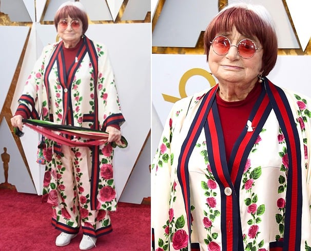 Agnes Varda Dress at Oscars