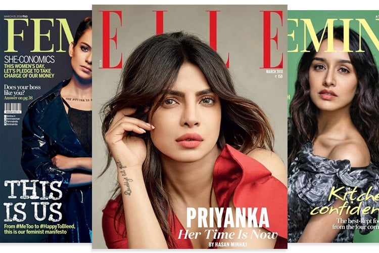 Bollywood Magzine Covers March 2018