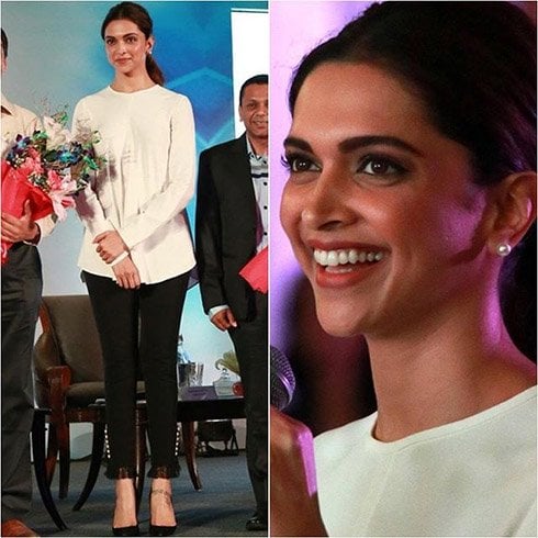 Deepika Padukone at Live Love Laugh Foundation