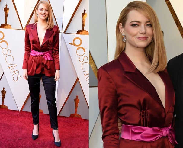 Emma Stone Dress at Oscars