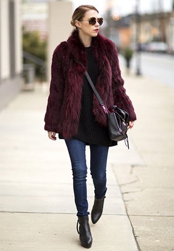 Faux Fur Coat