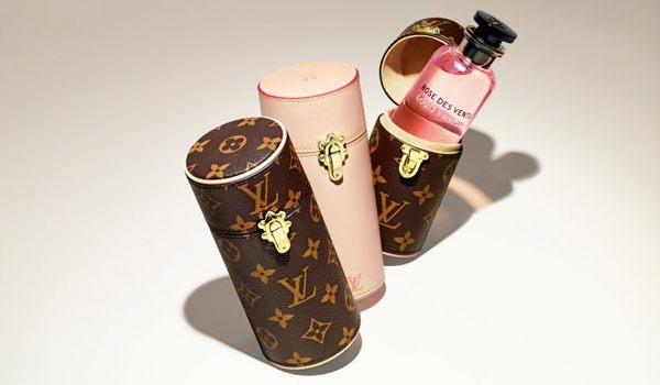 Louis Vuitton LV perfume case 200ML travel case monogram fragrance pouch  bag