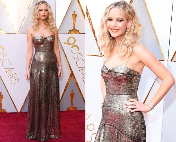 Jennifer Lawrence Dress at Oscars