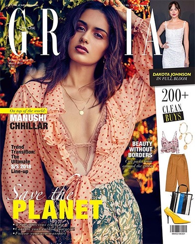 Manushi Chhillar on Grazia