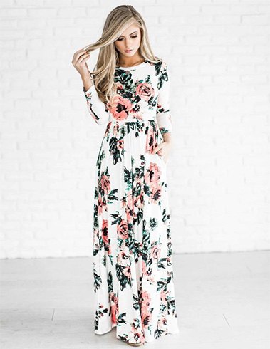 Maxi Dress for Easter