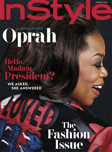 Oprah Winfrey for InStyle US