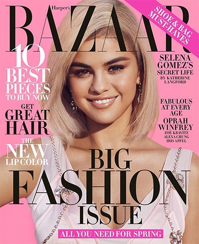 Selena Gomez for Harper's Bazaar the US
