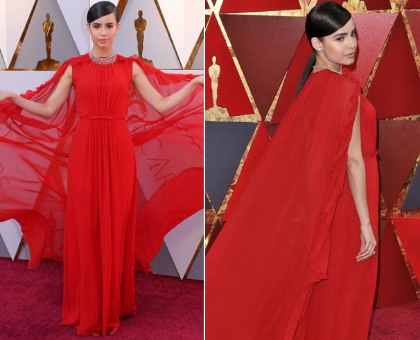 Sofia Carson Dress at Oscars