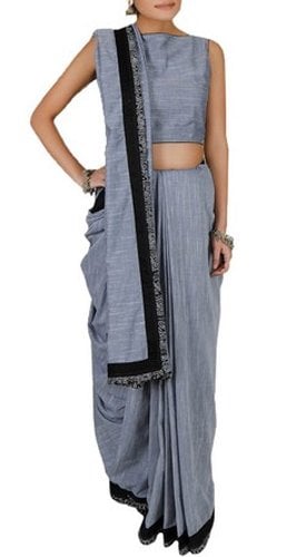 Summer Chambray Saree