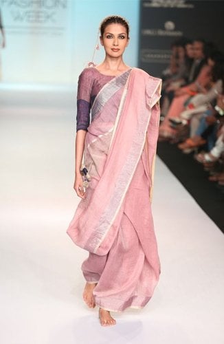 Summer Linen Saree