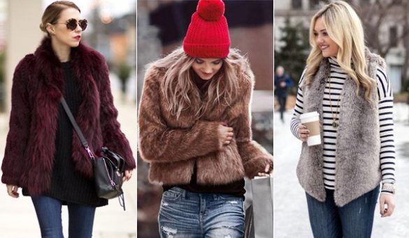 Ways To Wear Faux Fur Coat Casually