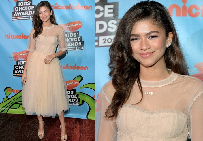 Zendaya at Nickelodeon Kids Choice Awards