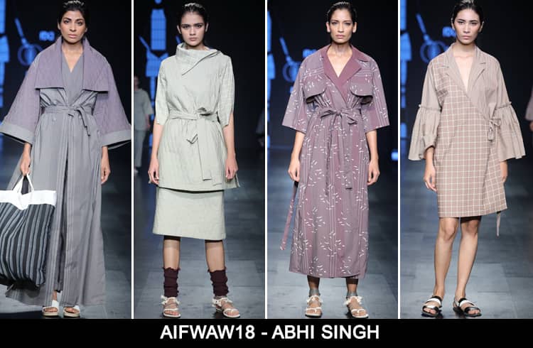 Abhi Singh at AIFWAW 2018