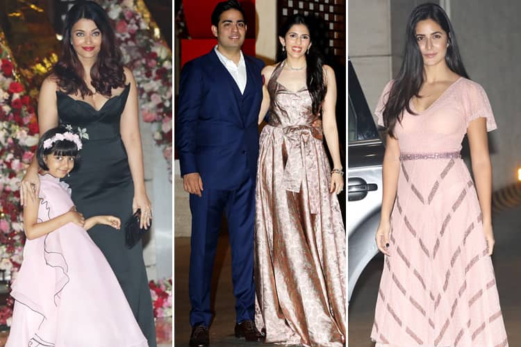 Celebities at Ambanis Post Engagement Party